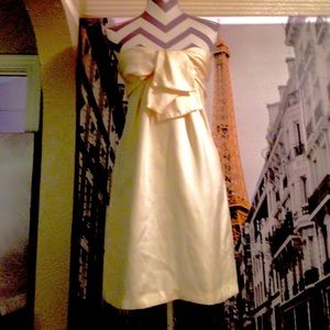 PRADA ivory bow dress.  AVAILABLE NOW!